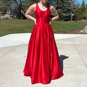 Edith’s formal prom quinceanera dress